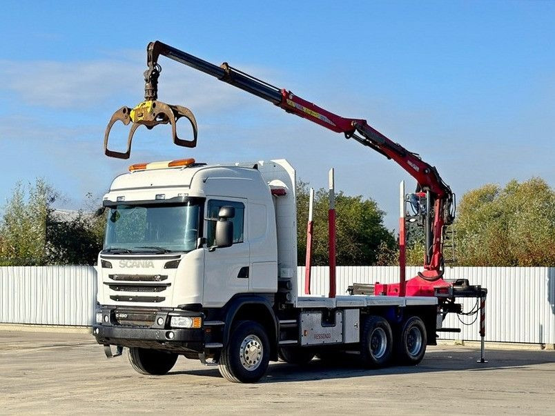 Scania G490* HOLZTRANSPORTER * PENZ 12Z8.70* 6x6 - Лесовоз, Автоманипулятор: фото 2 Scania G490* HOLZTRANSPORTER * PENZ 12Z8.70* 6x6 - Лесовоз, Автоманипулятор: фото 2
