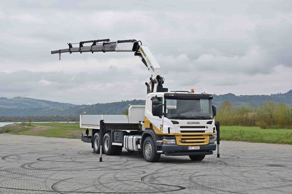 Scania P 420* PRITSCHE 6,40m * PK 29002+FUNK * 6x4 - Автоманипулятор, Грузовик бортовой/ Платформа: фото 2 Scania P 420* PRITSCHE 6,40m * PK 29002+FUNK * 6x4 - Автоманипулятор, Грузовик бортовой/ Платформа: фото 2