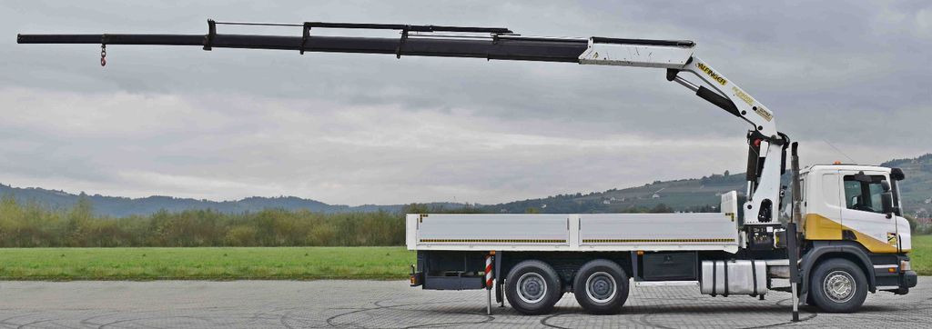 Scania P 420* PRITSCHE 6,40m * PK 29002+FUNK * 6x4 - Автоманипулятор, Грузовик бортовой/ Платформа: фото 5 Scania P 420* PRITSCHE 6,40m * PK 29002+FUNK * 6x4 - Автоманипулятор, Грузовик бортовой/ Платформа: фото 5