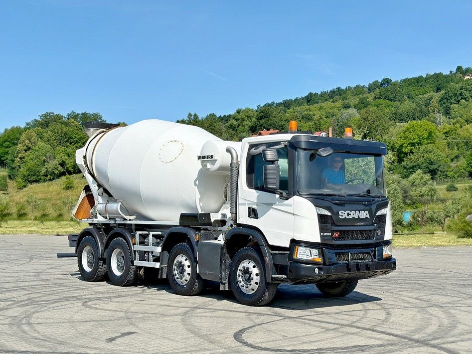 Scania P 450 * Betonmischer * 8x4 * TOPZUSTAND - Автобетоносмеситель: фото 2 Scania P 450 * Betonmischer * 8x4 * TOPZUSTAND - Автобетоносмеситель: фото 2