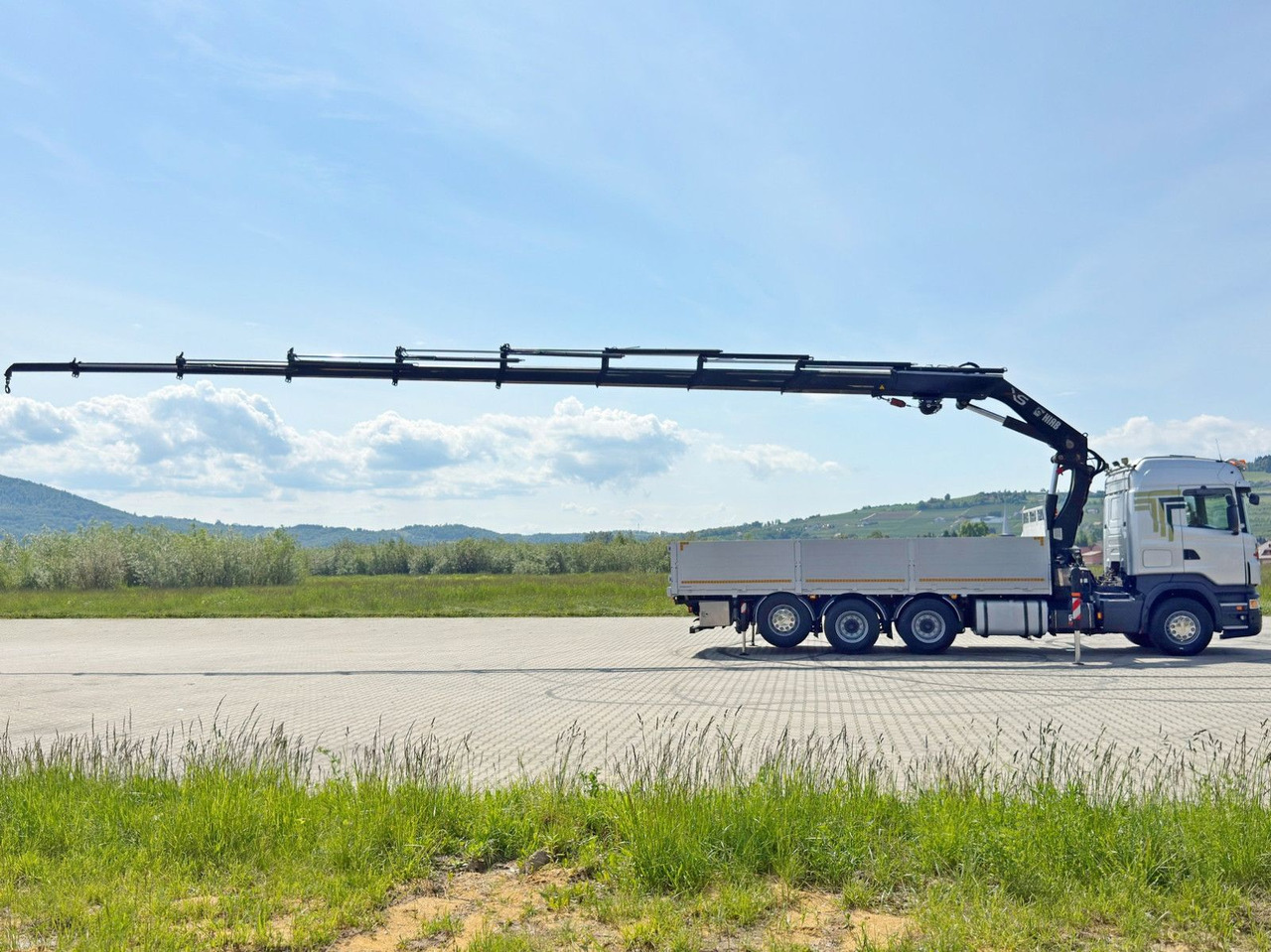 Scania R480 PRITSCHE 6,85m *HIAB 377 E-8 HIPRO/FUNK*8x4 - Автоманипулятор: фото 5 Scania R480 PRITSCHE 6,85m *HIAB 377 E-8 HIPRO/FUNK*8x4 - Автоманипулятор: фото 5