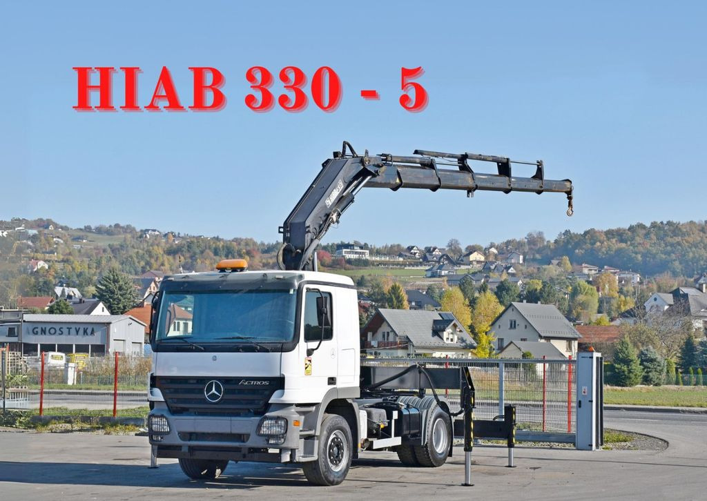 Mercedes-Benz ACTROS 1844 * Sattelzugmaschine *HIAB 330-5/FUNK - Тягач: фото 1 Mercedes-Benz ACTROS 1844 * Sattelzugmaschine *HIAB 330-5/FUNK - Тягач: фото 1