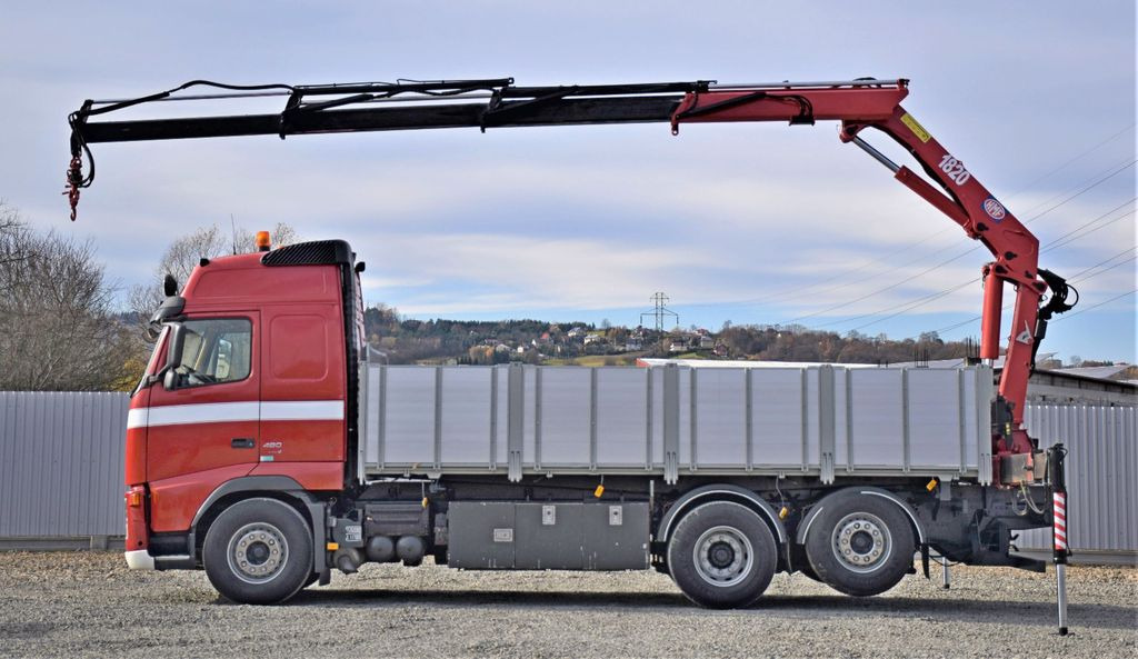 Volvo FH 480 Kipper 6,20m + HMF 1823 K3 + FUNK Volvo FH 480 Kipper 6,20m + HMF 1823 K3 + FUNK - Автоманипулятор, Самосвал: фото 5 Volvo FH 480 Kipper 6,20m + HMF 1823 K3 + FUNK Volvo FH 480 Kipper 6,20m + HMF 1823 K3 + FUNK - Автоманипулятор, Самосвал: фото 5