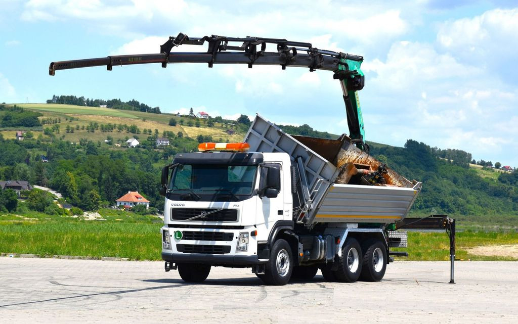 Volvo FM 440 Kipper 4,80m + PK 17000D/6x4 * TOPZUSTAND - Самосвал, Автоманипулятор: фото 2 Volvo FM 440 Kipper 4,80m + PK 17000D/6x4 * TOPZUSTAND - Самосвал, Автоманипулятор: фото 2