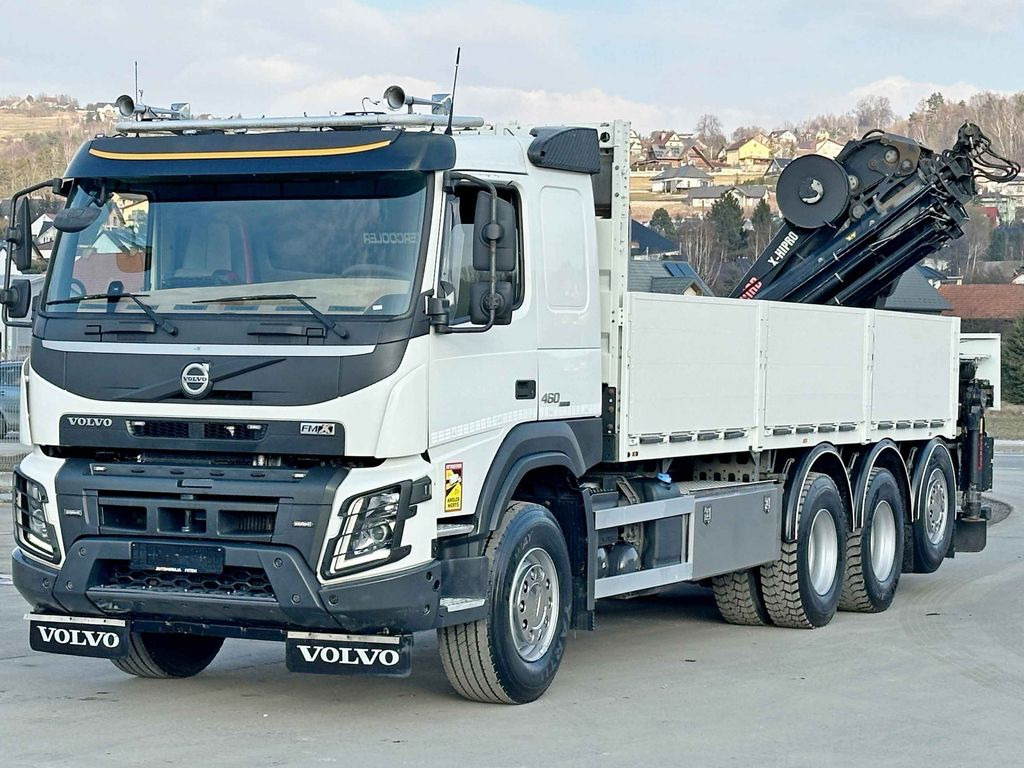 Volvo FMX 460 HIAB X - HIPRO 302 EP - 5 + FUNK/ 8x4 - Автоманипулятор, Грузовик бортовой/ Платформа: фото 3 Volvo FMX 460 HIAB X - HIPRO 302 EP - 5 + FUNK/ 8x4 - Автоманипулятор, Грузовик бортовой/ Платформа: фото 3