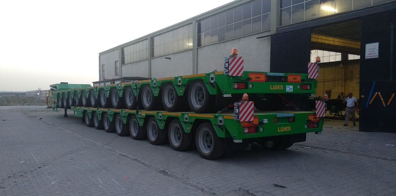 Новый Низкорамный полуприцеп LIDER 2025 Model 200 TONS CAPACITY New Productions Directly From Manufacture: фото 9