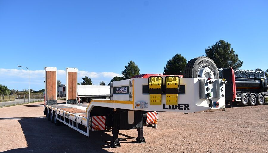 Новый Низкорамный полуприцеп LIDER 2025 YEAR NEW LOWBED TRAILER FOR SALE (MANUFACTURER COMPANY): фото 11