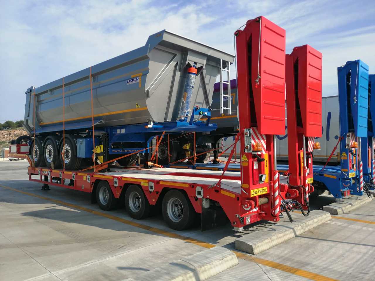 Новый Низкорамный полуприцеп LIDER NEW 2025 MODELS YEAR LIDER TRAILER: фото 11