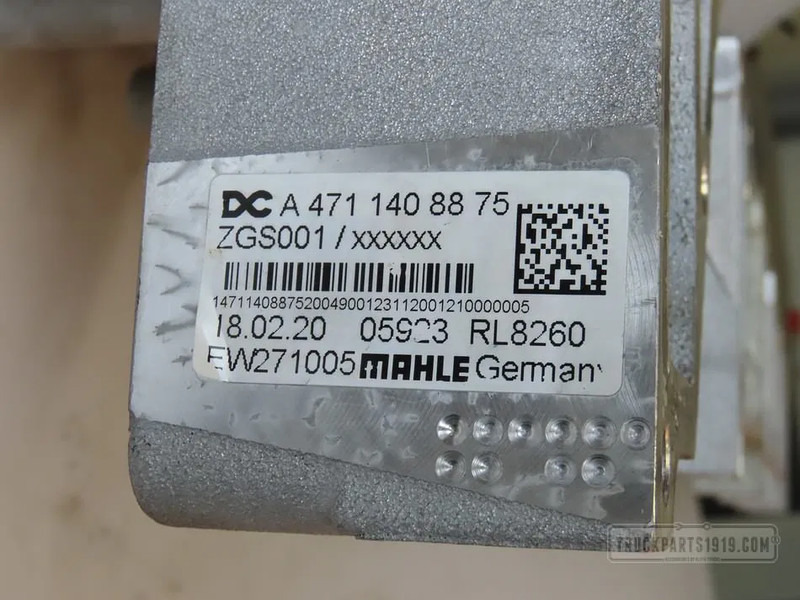 Mercedes-Benz A4711408875 EGR Koeler MB OM471 - Глушитель/ Выхлопная система для Грузовиков: фото 3 Mercedes-Benz A4711408875 EGR Koeler MB OM471 - Глушитель/ Выхлопная система для Грузовиков: фото 3