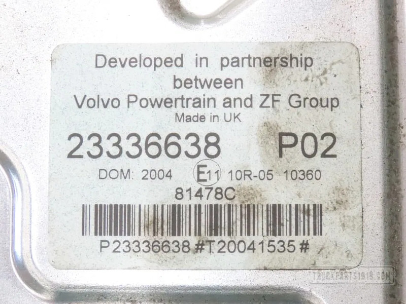 Volvo 23336638 Motor ECU G13C460 E6 Volvo - Блок управления для Грузовиков: фото 2 Volvo 23336638 Motor ECU G13C460 E6 Volvo - Блок управления для Грузовиков: фото 2