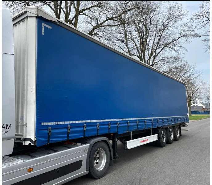 Kässbohrer Trailer heeft nu laadklep 2000 KG - Тентованный полуприцеп: фото 1 Kässbohrer Trailer heeft nu laadklep 2000 KG - Тентованный полуприцеп: фото 1