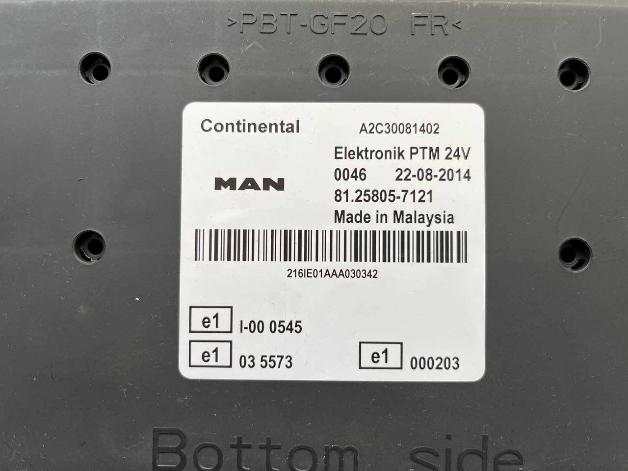 ELECTRΟΝΙC CONTROL UNITS MAN TGX - Электрическая система для Грузовиков: фото 5 ELECTRΟΝΙC CONTROL UNITS MAN TGX - Электрическая система для Грузовиков: фото 5