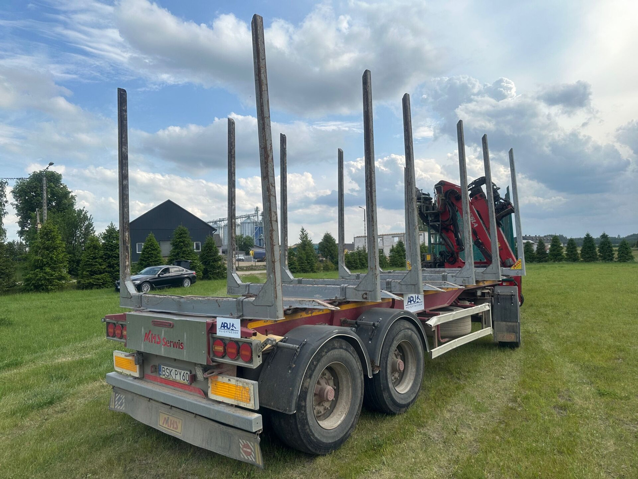 MHS przyczepa do przewozu drewna - Прицеп лесовоз: фото 4 MHS przyczepa do przewozu drewna - Прицеп лесовоз: фото 4