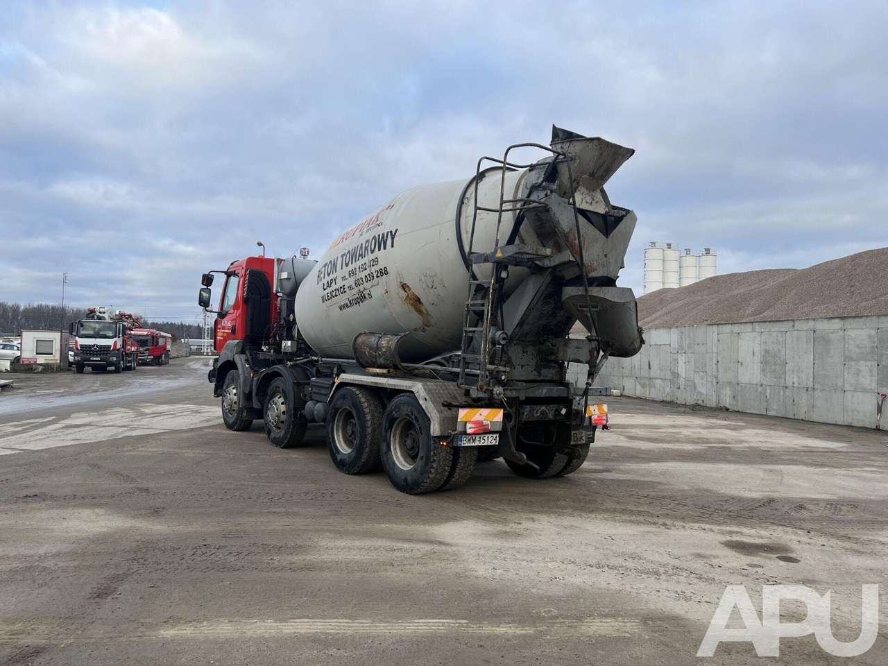 RENAULT KERAX + KIPPER - Автобетоносмеситель: фото 3 RENAULT KERAX + KIPPER - Автобетоносмеситель: фото 3