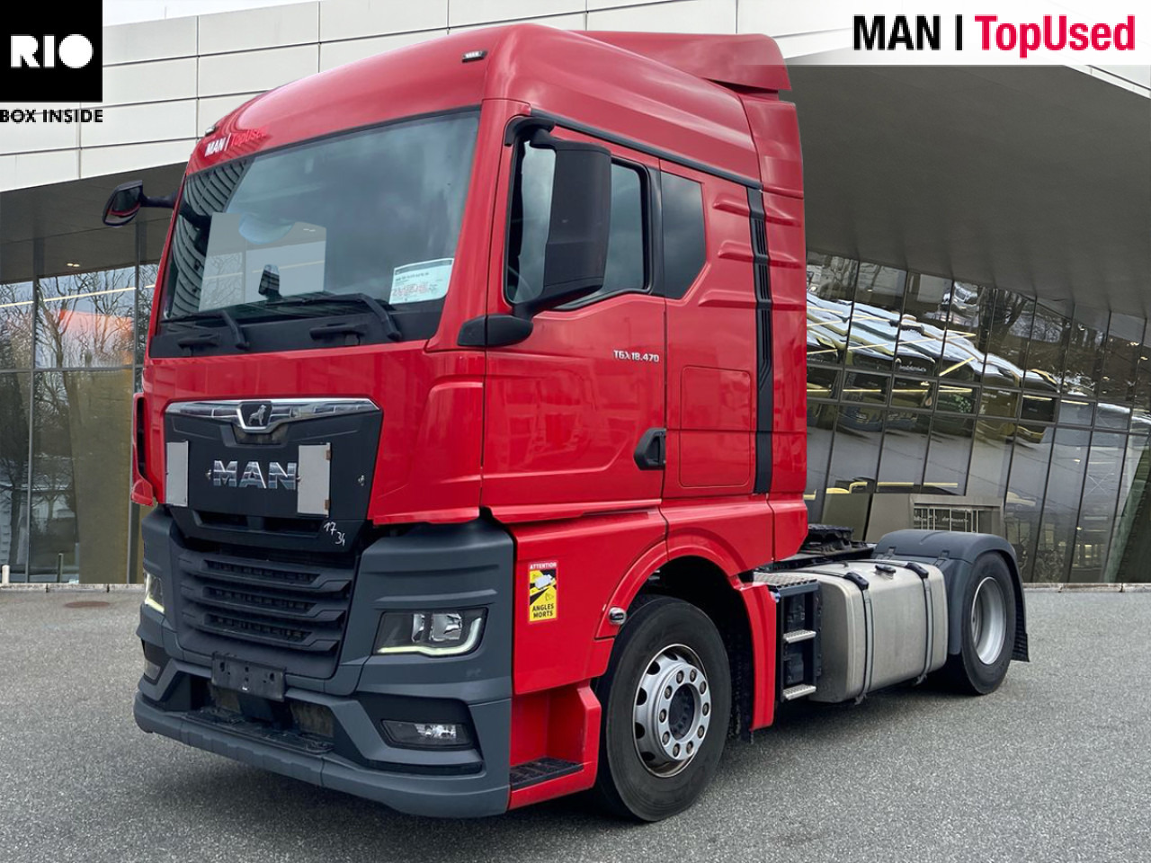 MAN TGX 18.470 4x2 BL SA "Retarder" - Тягач: фото 1 MAN TGX 18.470 4x2 BL SA "Retarder" - Тягач: фото 1