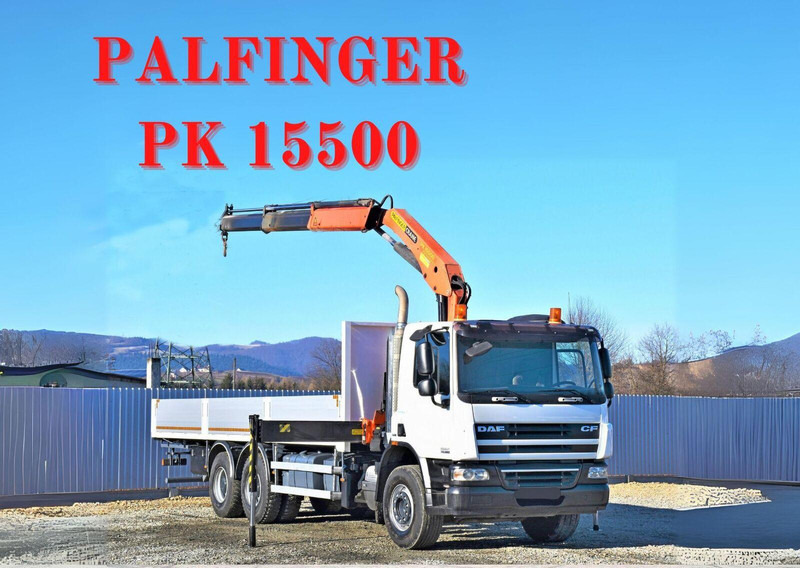 DAF CF 75.360 - Грузовик бортовой/ Платформа, Автоманипулятор: фото 1 DAF CF 75.360 - Грузовик бортовой/ Платформа, Автоманипулятор: фото 1