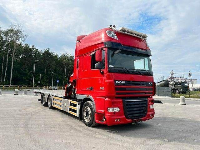 DAF XF 105 6x2 HMF 4020 EURO 5 KRAN CRANE - Грузовик бортовой/ Платформа, Автоманипулятор: фото 4 DAF XF 105 6x2 HMF 4020 EURO 5 KRAN CRANE - Грузовик бортовой/ Платформа, Автоманипулятор: фото 4
