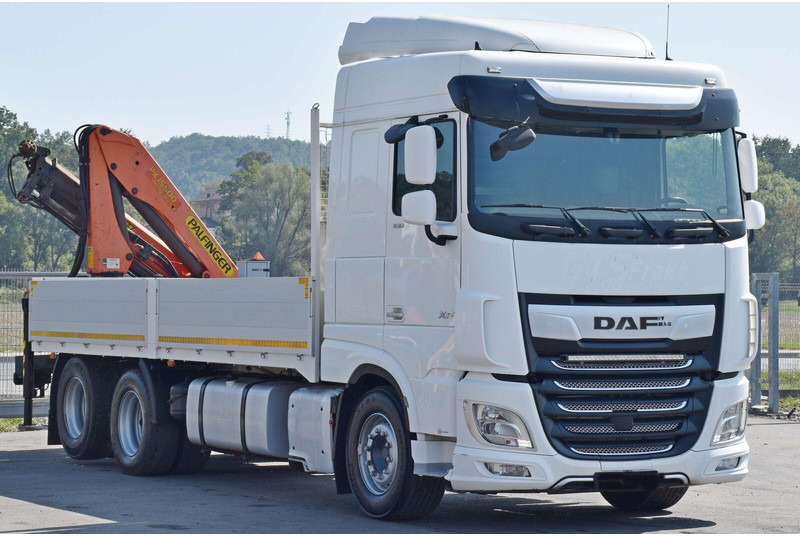 DAF XF 530 Pritsche 6,30 m + PK 15500 * TOPZUSTAND - Грузовик бортовой/ Платформа, Автоманипулятор: фото 3 DAF XF 530 Pritsche 6,30 m + PK 15500 * TOPZUSTAND - Грузовик бортовой/ Платформа, Автоманипулятор: фото 3