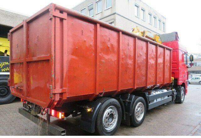 Портальный бункеровоз DAF XF105.410 6x2 Container + Crane: фото 11