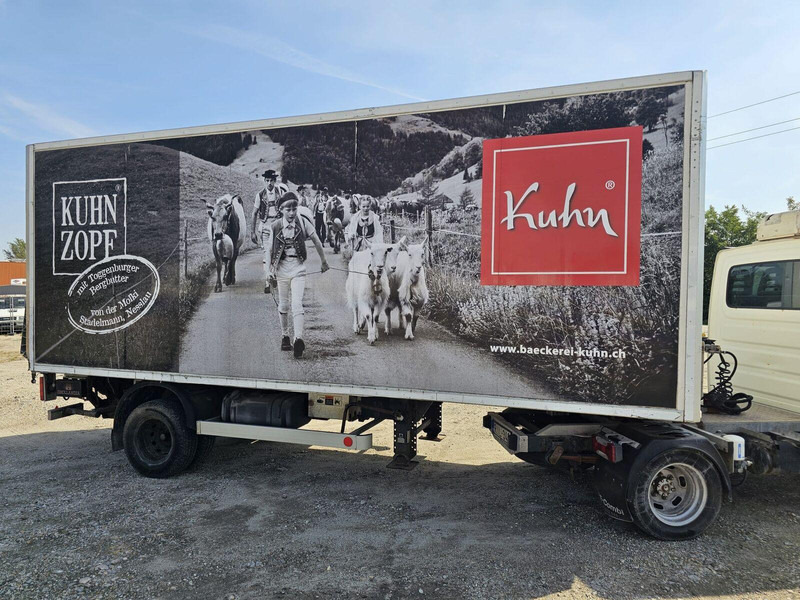 Geser BE Koffer semi-trailer + DHollandia LBW - Полуприцеп-фургон: фото 1 Geser BE Koffer semi-trailer + DHollandia LBW - Полуприцеп-фургон: фото 1