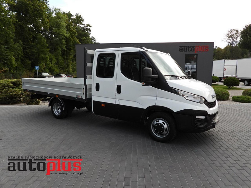 Iveco DAILY 35C17 SKRZYNIA PODWÓJNA KABINA DOKA 7 MIEJSC TEMPOMAT BLIŹ - Малотоннажный бортовой грузовик: фото 1 Iveco DAILY 35C17 SKRZYNIA PODWÓJNA KABINA DOKA 7 MIEJSC TEMPOMAT BLIŹ - Малотоннажный бортовой грузовик: фото 1