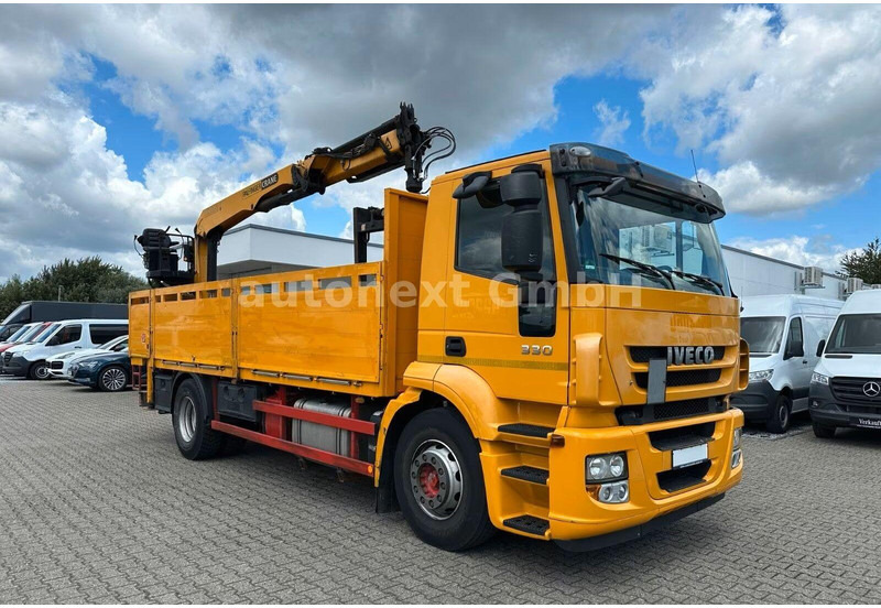 Iveco Stralis 330 - Flatbed truck + crane - Грузовик бортовой/ Платформа, Автоманипулятор: фото 2 Iveco Stralis 330 - Flatbed truck + crane - Грузовик бортовой/ Платформа, Автоманипулятор: фото 2