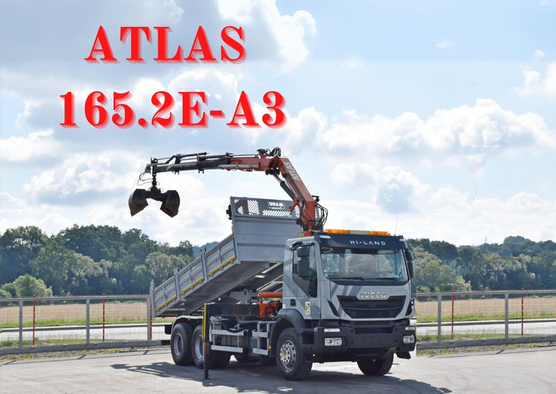 Iveco TRAKKER 410 - Самосвал, Автоманипулятор: фото 1 Iveco TRAKKER 410 - Самосвал, Автоманипулятор: фото 1