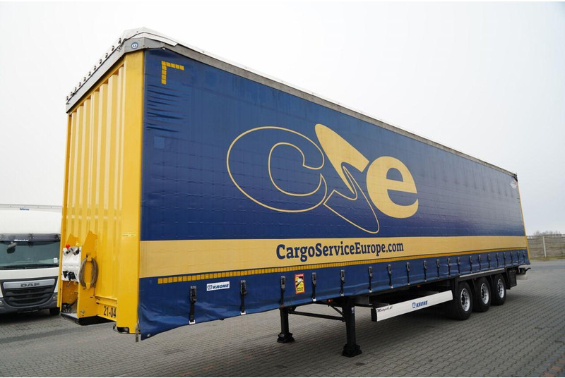 Krone FIRANKA / MEGA / DACH PODNOSZONY / LOW DECK / PLANDEKA ZBROJONA - Тентованный полуприцеп: фото 2 Krone FIRANKA / MEGA / DACH PODNOSZONY / LOW DECK / PLANDEKA ZBROJONA - Тентованный полуприцеп: фото 2