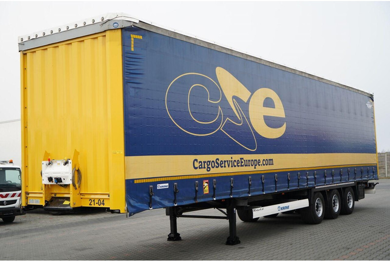 Krone FIRANKA / MEGA / DACH PODNOSZONY / LOW DECK / PLANDEKA ZBROJONA - Тентованный полуприцеп: фото 1 Krone FIRANKA / MEGA / DACH PODNOSZONY / LOW DECK / PLANDEKA ZBROJONA - Тентованный полуприцеп: фото 1