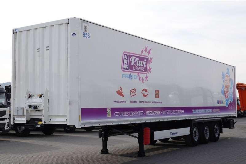 Krone KONTENER / KOFFER / 2021 ROK / OS PODNOSZONA - Полуприцеп-фургон: фото 2 Krone KONTENER / KOFFER / 2021 ROK / OS PODNOSZONA - Полуприцеп-фургон: фото 2