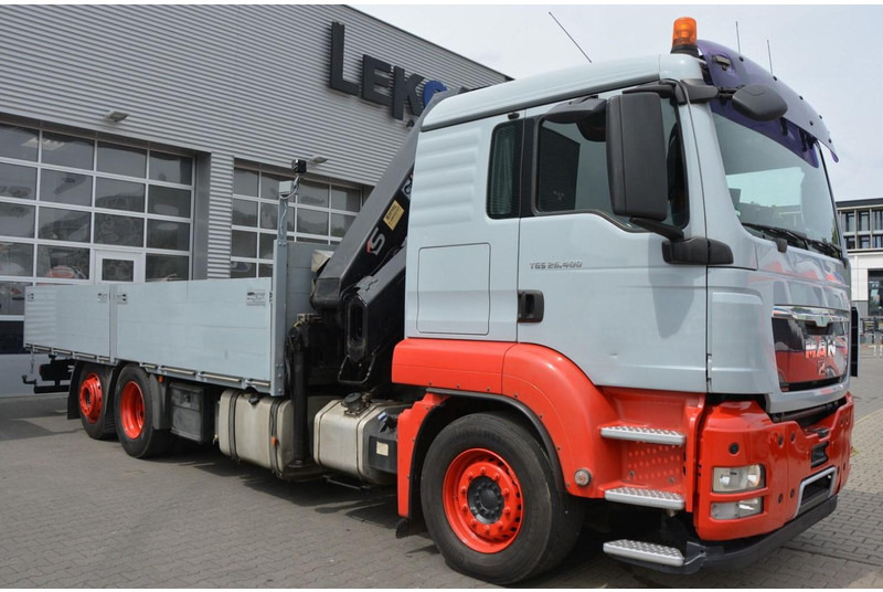 MAN 6,4 m Flatbed + Crane HIAB 211EP 6X2 KRAN HIAB 211EP 6.5m Container Pr - Грузовик бортовой/ Платформа, Автоманипулятор: фото 2 MAN 6,4 m Flatbed + Crane HIAB 211EP 6X2 KRAN HIAB 211EP 6.5m Container Pr - Грузовик бортовой/ Платформа, Автоманипулятор: фото 2