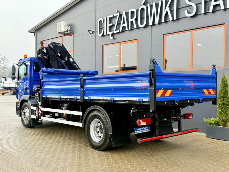 MAN TGM TGL TGS 18.250 // wywrotka 3-S + HDS HMF 1420 - K2 // bu - Самосвал, Автоманипулятор: фото 3 MAN TGM TGL TGS 18.250 // wywrotka 3-S + HDS HMF 1420 - K2 // bu - Самосвал, Автоманипулятор: фото 3