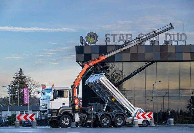 MAN TGS 26.360 6x6 PALFINGER PK 18001 EH Crane Kipe в лизинг MAN TGS 26.360 6x6 PALFINGER PK 18001 EH Crane Kipe: фото 8