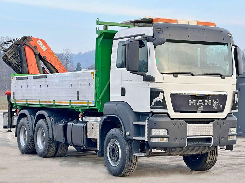 MAN TGS 33.480 - Самосвал, Автоманипулятор: фото 3 MAN TGS 33.480 - Самосвал, Автоманипулятор: фото 3