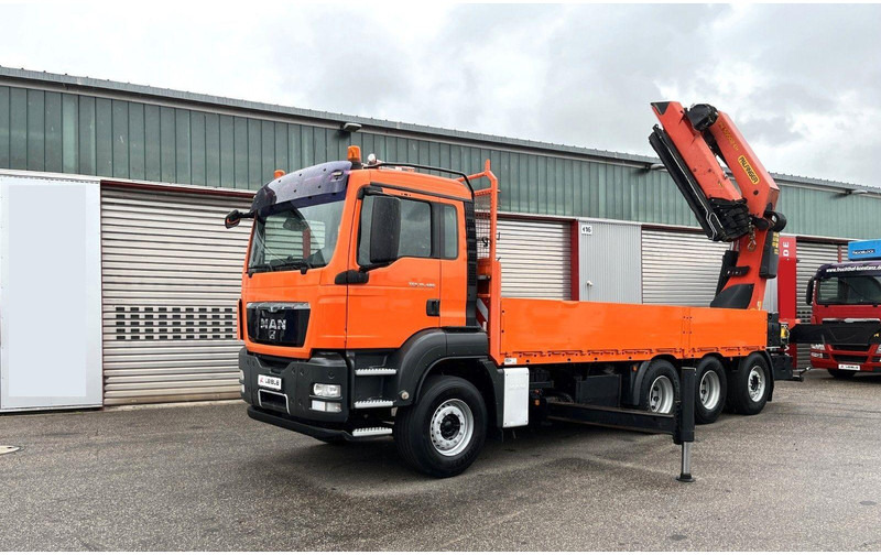 MAN TGS 35.480 8x4 Crane Palfinger PK 50002EH - Грузовик бортовой/ Платформа, Автоманипулятор: фото 2 MAN TGS 35.480 8x4 Crane Palfinger PK 50002EH - Грузовик бортовой/ Платформа, Автоманипулятор: фото 2