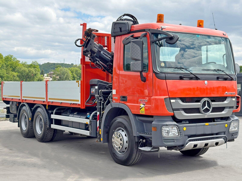 Mercedes-Benz ACTROS 2636 *HIAB 122 BS-2 HIDUO + FUNK/6x4 * TOP - Грузовик бортовой/ Платформа, Автоманипулятор: фото 4 Mercedes-Benz ACTROS 2636 *HIAB 122 BS-2 HIDUO + FUNK/6x4 * TOP - Грузовик бортовой/ Платформа, Автоманипулятор: фото 4