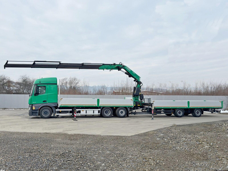 Mercedes-Benz ACTROS 2645 * FASSI F345.24 + FUNK + Anhänger - Грузовик бортовой/ Платформа, Автоманипулятор: фото 5 Mercedes-Benz ACTROS 2645 * FASSI F345.24 + FUNK + Anhänger - Грузовик бортовой/ Платформа, Автоманипулятор: фото 5