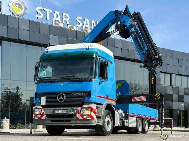 Грузовик бортовой/ Платформа, Автоманипулятор Mercedes-Benz ACTROS 2646L: фото 11
