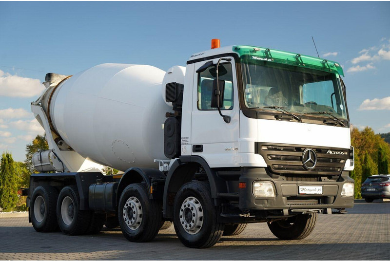 Mercedes-Benz ACTROS 3246 / BETONOMIESZARKA SCHWING STETTER / 8X4 / EPS + SPRZ - Автобетоносмеситель: фото 1 Mercedes-Benz ACTROS 3246 / BETONOMIESZARKA SCHWING STETTER / 8X4 / EPS + SPRZ - Автобетоносмеситель: фото 1