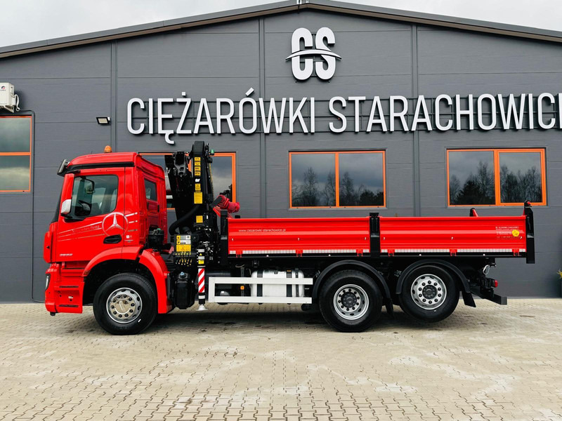 Mercedes-Benz AROCS 2532 // E6 // wywrotka 3-Stronna + PALFINGER PK 14001-EH / - Самосвал, Автоманипулятор: фото 3 Mercedes-Benz AROCS 2532 // E6 // wywrotka 3-Stronna + PALFINGER PK 14001-EH / - Самосвал, Автоманипулятор: фото 3