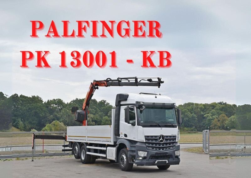 Mercedes-Benz AROCS 2542 - Грузовик бортовой/ Платформа, Автоманипулятор: фото 1 Mercedes-Benz AROCS 2542 - Грузовик бортовой/ Платформа, Автоманипулятор: фото 1