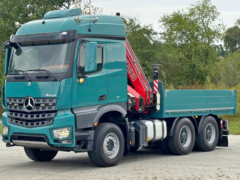 Mercedes-Benz AROCS 2548* FASSI F245A.0.24 E + FUNK / 6x4 *TOP - Грузовик бортовой/ Платформа, Автоманипулятор: фото 3 Mercedes-Benz AROCS 2548* FASSI F245A.0.24 E + FUNK / 6x4 *TOP - Грузовик бортовой/ Платформа, Автоманипулятор: фото 3