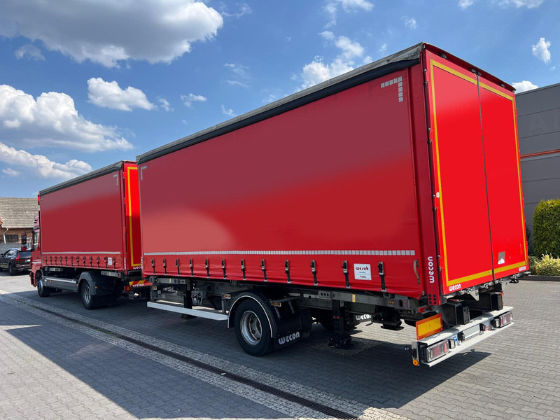 Mercedes-Benz ATEGO 1227 BDF WECHSELFAHRGESTELL CURTAIN PLANE TRAILER 1.HAND - Тентованный грузовик: фото 5 Mercedes-Benz ATEGO 1227 BDF WECHSELFAHRGESTELL CURTAIN PLANE TRAILER 1.HAND - Тентованный грузовик: фото 5