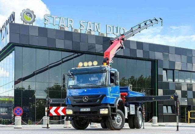 Mercedes-Benz AXOR 1833 4x4 Palfinger PK 22002 EH Crane Winch - Самосвал, Автоманипулятор: фото 1 Mercedes-Benz AXOR 1833 4x4 Palfinger PK 22002 EH Crane Winch - Самосвал, Автоманипулятор: фото 1