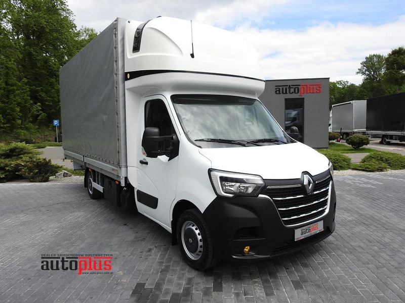 Renault MASTER PLANDEKA 10 PALET WEBASTO TEMPOMAT KLIMATYZACJA LEDY 165 - Тентованный фургон: фото 1 Renault MASTER PLANDEKA 10 PALET WEBASTO TEMPOMAT KLIMATYZACJA LEDY 165 - Тентованный фургон: фото 1