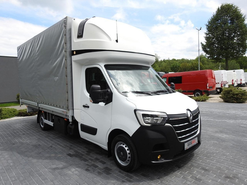 Renault MASTER PLANDEKA 10 PALET WEBASTO TEMPOMAT KLIMATYZACJA LEDY 165 - Тентованный фургон: фото 4 Renault MASTER PLANDEKA 10 PALET WEBASTO TEMPOMAT KLIMATYZACJA LEDY 165 - Тентованный фургон: фото 4