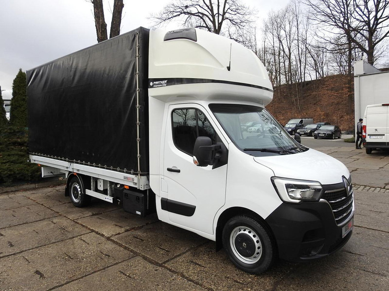Renault MASTER PLANDEKA 10 PALET WEBASTO TEMPOMAT KLIMATYZACJA LEDY PNEU - Тентованный фургон: фото 4 Renault MASTER PLANDEKA 10 PALET WEBASTO TEMPOMAT KLIMATYZACJA LEDY PNEU - Тентованный фургон: фото 4