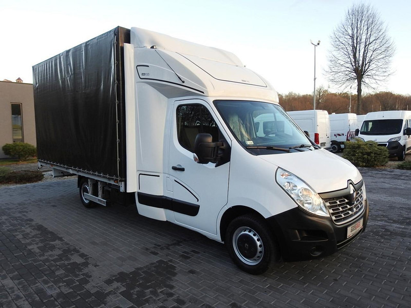 Renault MASTER PLANDEKA 10 PALET WEBASTO TEMPOMAT KLIMATYZACJA PNEUMATYK - Тентованный фургон: фото 4 Renault MASTER PLANDEKA 10 PALET WEBASTO TEMPOMAT KLIMATYZACJA PNEUMATYK - Тентованный фургон: фото 4
