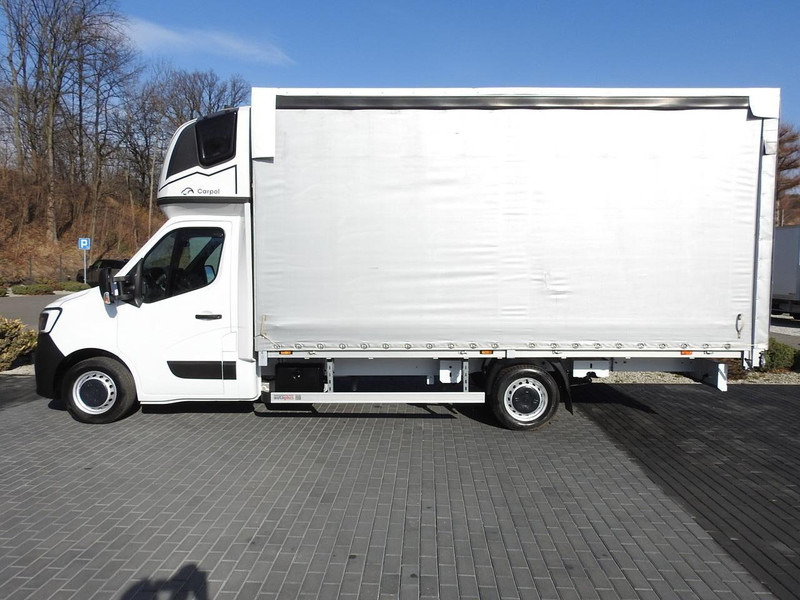 Тентованный фургон Renault MASTER  PLANDEKA 10 PALET WEBASTO TEMPOMAT LEDY PNEUMATYKA KLIMA: фото 9