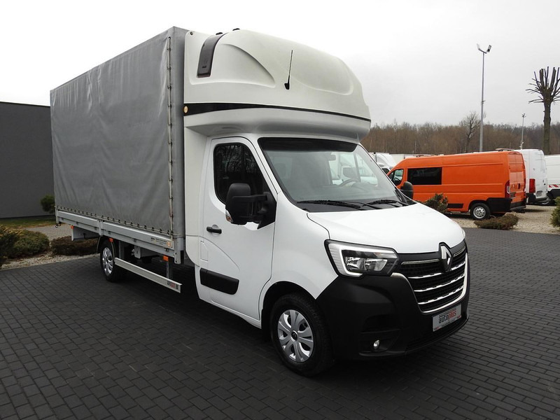 Renault MASTER PLANDEKA 10 PALET WEBASTO TEMPOMAT LEDY PNEUMATYKA KLIMA - Тентованный фургон: фото 4 Renault MASTER PLANDEKA 10 PALET WEBASTO TEMPOMAT LEDY PNEUMATYKA KLIMA - Тентованный фургон: фото 4